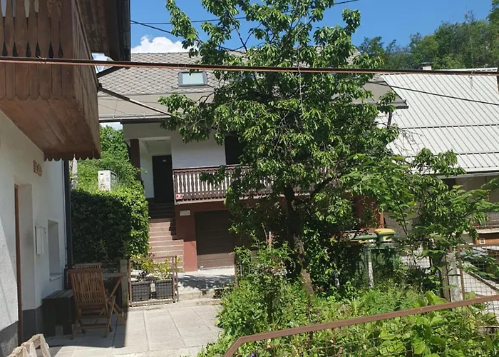 Alpine Village With A Private Terrace, Garden, And Parking - At A Walking Distance From Bled *